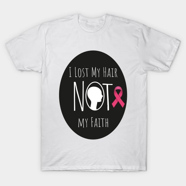 Cancer Fighter-Faith T-Shirt by MaryMas